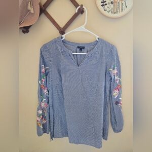 Talbots Embroidered Shirt